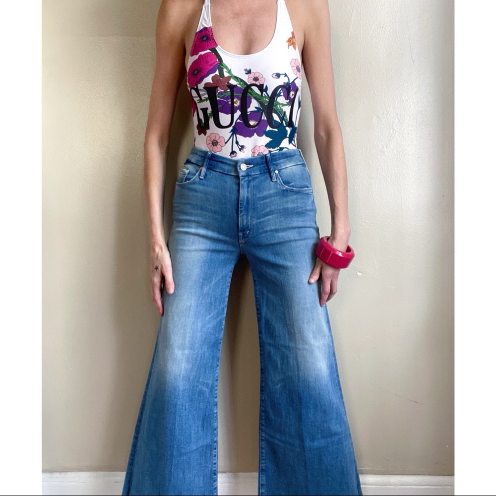 NWOT Mother denim roller snippet cropped fray - Picture 10 of 12